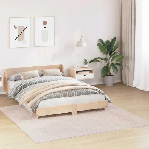 Protuklizni Shaggy Tepih Krem 200 x 200 cm PP - Krem 200 x 200 cm Cijena