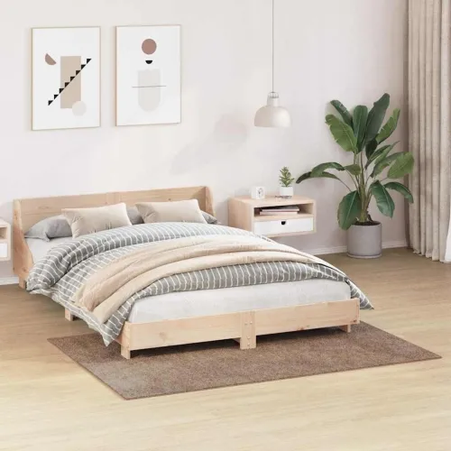 Protuklizni Shaggy Tepih Smeđa 120 x 170 cm PP - Smeđa 120 x 170 cm Cijena