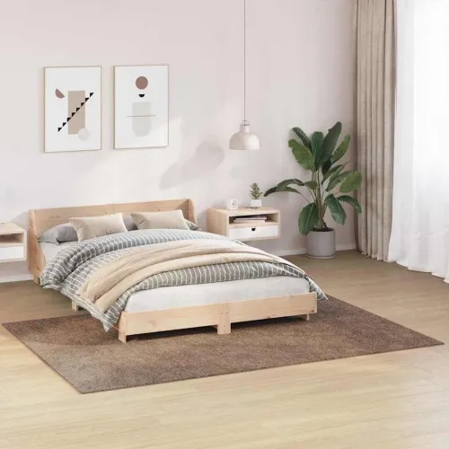Protuklizni Shaggy Tepih Smeđa 160 x 230 cm PP - Smeđa 160 x 230 cm Cijena