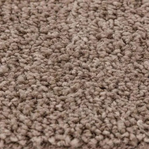 Protuklizni Shaggy Tepih Smeđa 90 x 90 cm PP - Smeđa Ø 90 cm Cijena