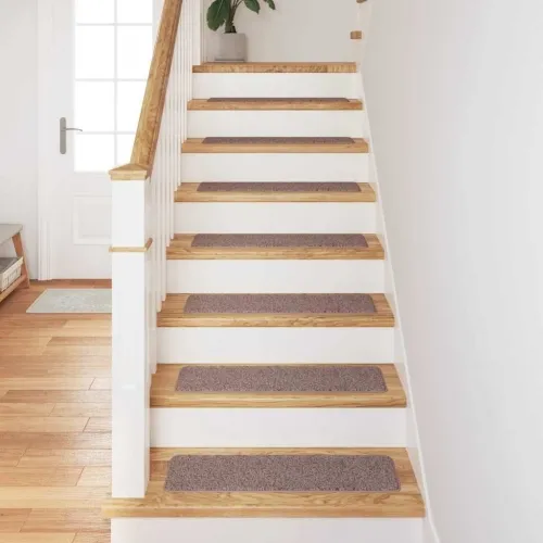 Podloge protiv klizanja za stepenice 15 kom. 75 x 20 cm - Svjetlosmeđa 75 x 20 cm Cijena