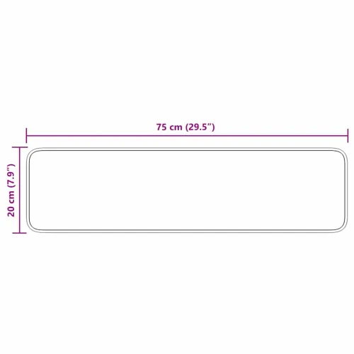 Podloge protiv klizanja za stepenice 15 kom. 75 x 20 cm Bordo - Bordo 75 x 20 cm Cijena