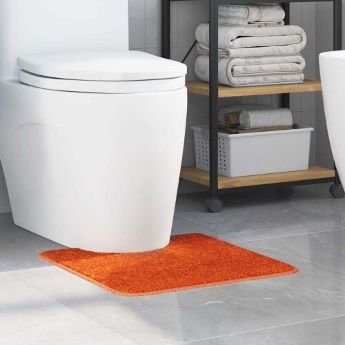 Prostirka protiv klizanja s izrezom za WC Narančasta 50 x 50 cm - Narančasta Cijena