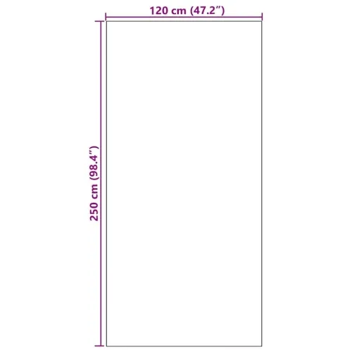 Otirač Ostalo Antracit i crna 120 x 250 cm Poliamid i PVC - Antracit 120 x 250 cm Cijena