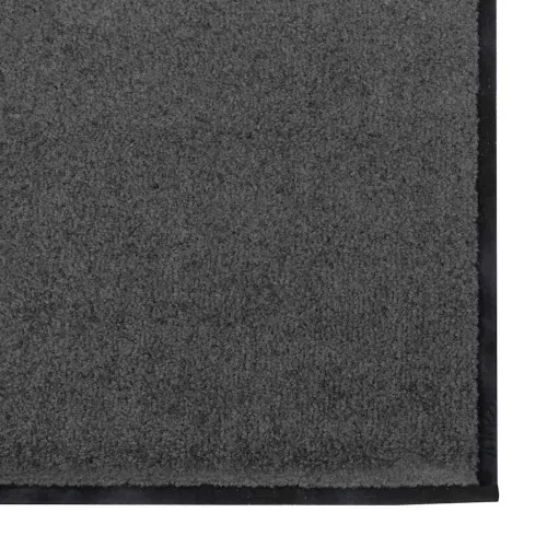 Otirač Ostalo Antracit i crna 120 x 250 cm Poliamid i PVC - Antracit 120 x 250 cm Cijena