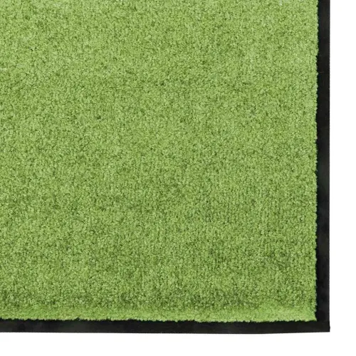 Otirač Zelena i crna 120 x 300 cm 100% poliamid - Zelena 120 x 300 cm Cijena