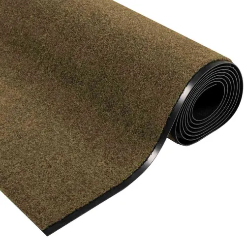 Otirač Smeđa i crna 120 x 350 cm 100% poliamid - Smeđa 120 x 350 cm Cijena