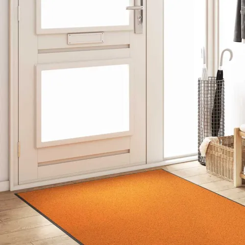 Otirač Narančasta i Crna 120 x 300 cm 100% poliamid - Narančasta 120 x 300 cm Cijena