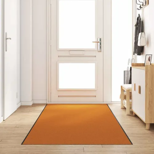 Otirač Narančasta i Crna 120 x 350 cm 100% poliamid - Narančasta 120 x 350 cm Cijena
