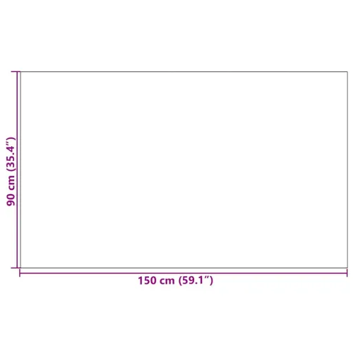 Otirač Siva i crna 90 x 150 cm 100% poliamid - Siva 90 x 150 cm Cijena