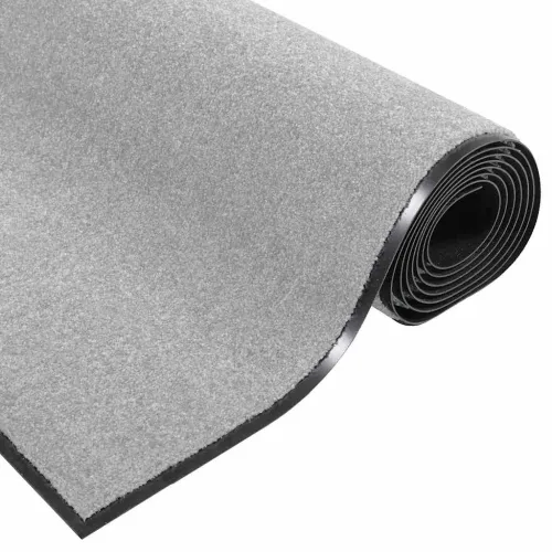 Otirač Siva i crna 120 x 250 cm 100% poliamid - Siva 120 x 250 cm Cijena