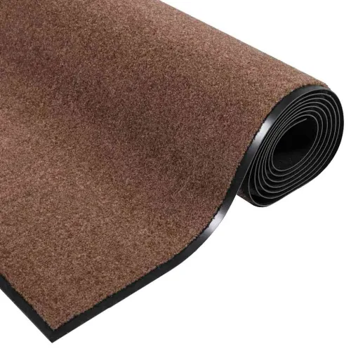 Otirač Smeđa i crna 60 x 180 cm 100% poliamid - Smeđa 60 x 180 cm Cijena