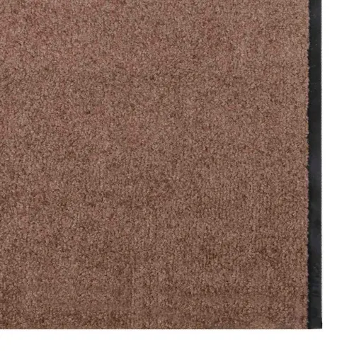 Otirač Smeđa i crna 120 x 350 cm 100% poliamid - Smeđa 120 x 350 cm Cijena