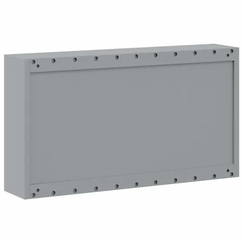 Ormar za alate s policom Crna i Siva 100 x 20 x 55 cm Čelik - Crna Ormar sa 2 vrata Cijena