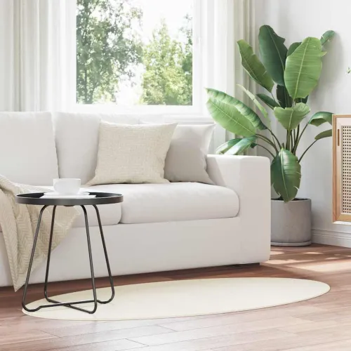 Tepih HUARTE Krem 80 x 150 cm 100% poliester - Krem 80 x 150 cm Cijena