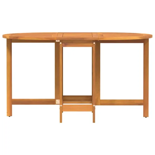 Stol za vrt Smeđa 110 x 60 x 72 cm Čvrsto drvo akacije - Stol od 110 cm Cijena
