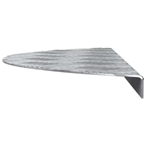 Stepenica 5 kom. 60 x 18 x 2,5 cm Srebrno Aluminij Polumjesec - Polu-elipsa 5 Cijena