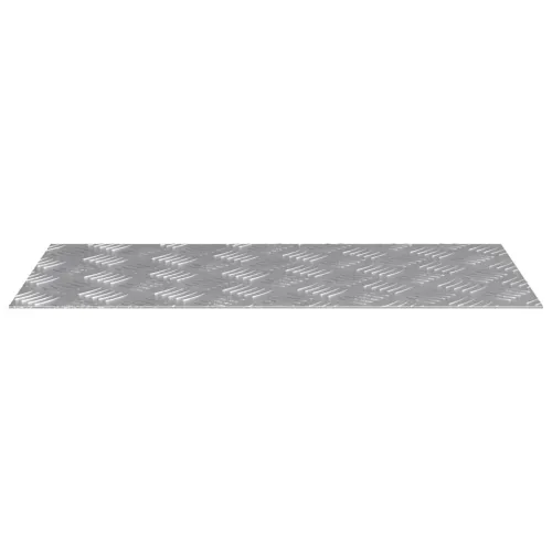 Stepenica 2 kom. 60 x 30 cm Srebrno Aluminij Pravokutni - 60 x 30 x 0,3 cm 2 Cijena