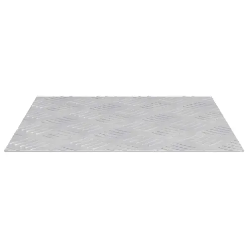 Stepenica 2 kom. 40 x 40 cm Srebrno Aluminij Četvrtasti - 40 x 40 x 0,2 cm 2 Cijena
