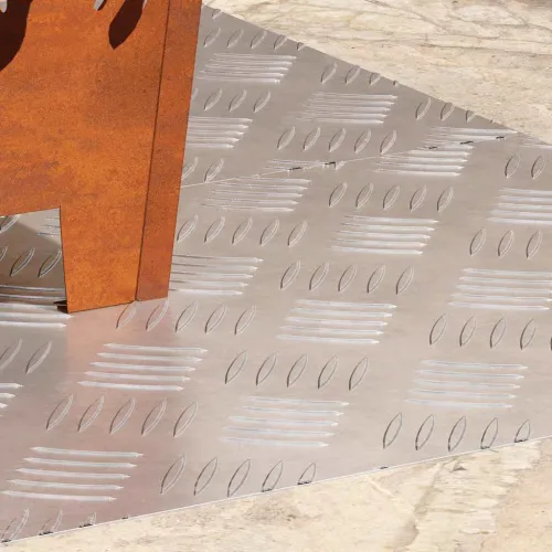 Stepenica 2 kom. 90 x 40 cm Srebrno Aluminij Pravokutni - 90 x 40 x 0,2 cm 2 Cijena