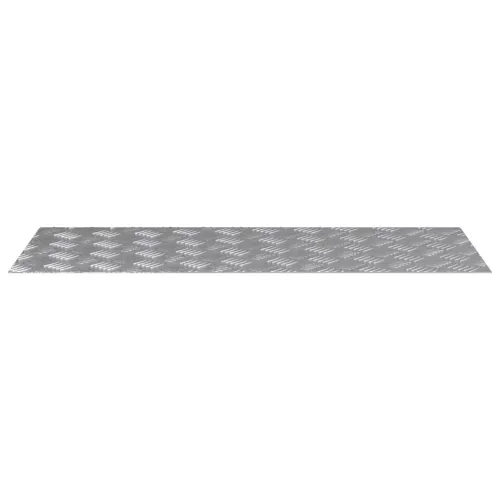 Stepenica 4 kom. 100 x 40 cm Srebrno Aluminij Pravokutni - 100 x 40 x 0,2 cm 4 Cijena