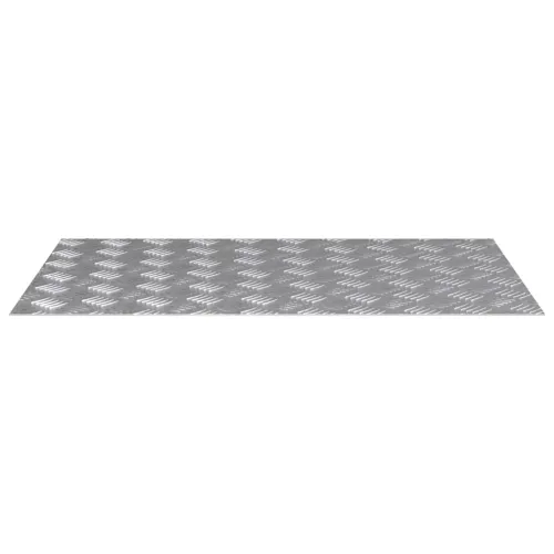 Stepenica 4 kom. 80 x 50 cm Srebrno Aluminij Pravokutni - 80 x 50 x 0,2 cm 4 Cijena