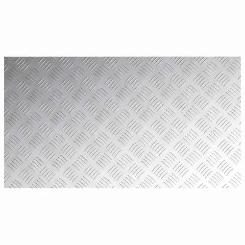 Stepenica 4 kom. 90 x 50 cm Srebrno Aluminij Pravokutni - 90 x 50 x 0,3 cm 4 Cijena
