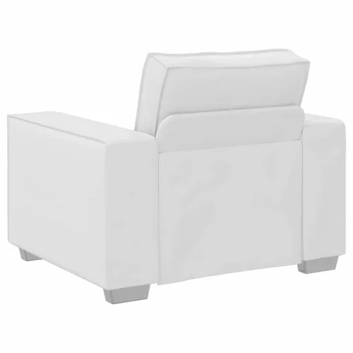 Sofa stolica Bijeli 100 cm Lažna koža - Bijeli 100 cm Cijena