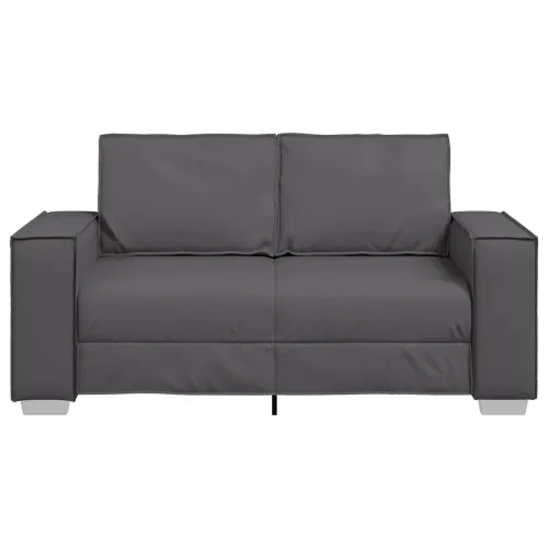 Dvosjed Sivi 160 cm Lažna koža - Sivi 160 cm Cijena