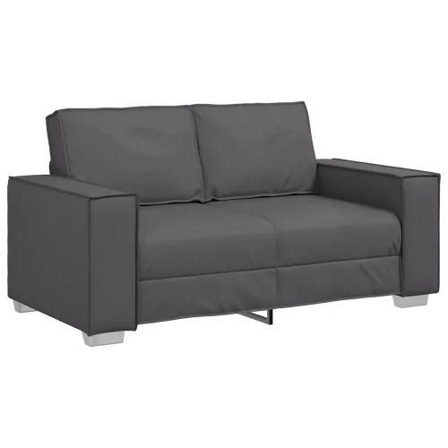 Dvosjed Sivi 160 cm Lažna koža - Sivi 160 cm Cijena