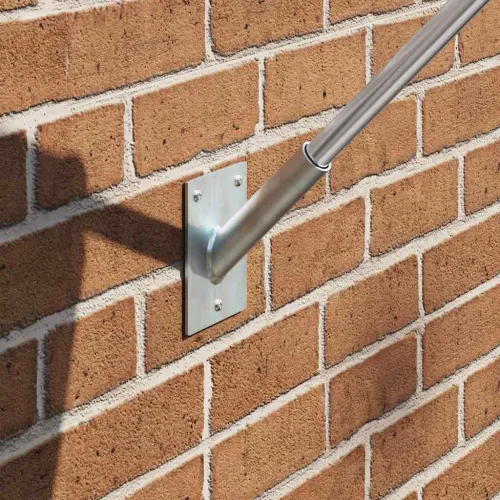 Držač za zastavu Srebrno 10,5 x 7,5 x 2,5 cm Čelik - 105 x 75 mm Srebrna +za 1 zastavu Cijena