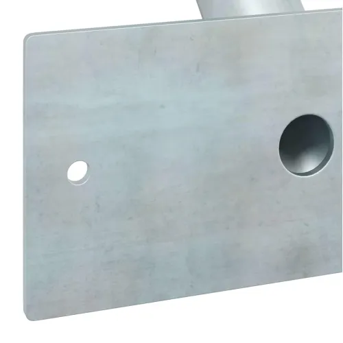 Držač za zastavu Srebrno 13 x 6 x 0,2 cm Čelik - 130 x 60 mm Srebrna +za 1 zastavu Cijena