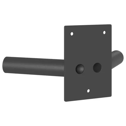 Držač za zastavu Crna 11,5 x 7,5 x 0,2 cm Čelik - 105 x 75 mm Crna +za 2 zastave Cijena