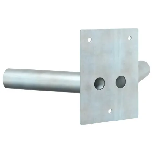 Držač za zastavu Srebrno 11,5 x 7,5 x 0,2 cm Čelik - 105 x 75 mm Srebrna +za 2 zastave Cijena