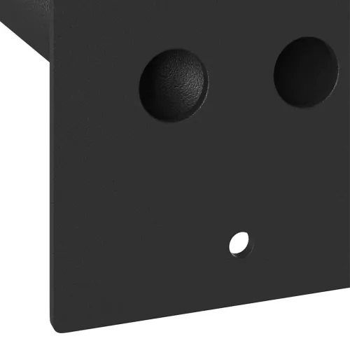 Držač za zastavu Crna 10,5 x 7,5 x 0,2 cm Čelik - 105 x 75 mm Crna +za 3 zastave Cijena