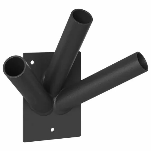Držač za zastavu Crna 10,5 x 7,5 x 0,2 cm Čelik - 105 x 75 mm Crna +za 3 zastave Cijena