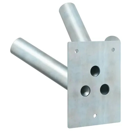 Držač za zastavu Srebrno 10,5 x 7,5 x 0,2 cm Čelik - 105 x 75 mm Srebrna +za 3 zastave Cijena