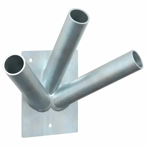 Držač za zastavu Srebrno 10,5 x 7,5 x 0,2 cm Čelik - 105 x 75 mm Srebrna +za 3 zastave Cijena