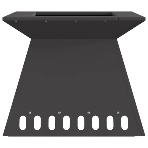 Vatra zdjela Crna 48 x 48 x 40 cm Otporni čelik - Čelik s hladno valjanom površinom/crna 48 x 48 x 40 cm Cijena