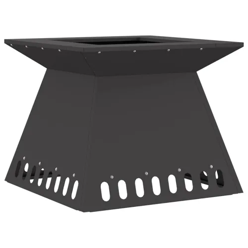 Vatra zdjela Crna 48 x 48 x 40 cm Otporni čelik - Čelik s hladno valjanom površinom/crna 48 x 48 x 40 cm Cijena