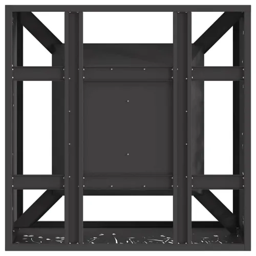 Vatra zdjela Crna Čelik otporan na vremenske uvjete - Čelik s hladno valjanom površinom/crna 60 x 60 x 30 cm Cijena