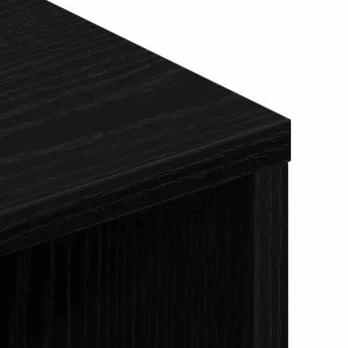 TV ormar 90 x 35 x 40.5 cm Crna Konstruirano drvo - Crni hrast Cijena