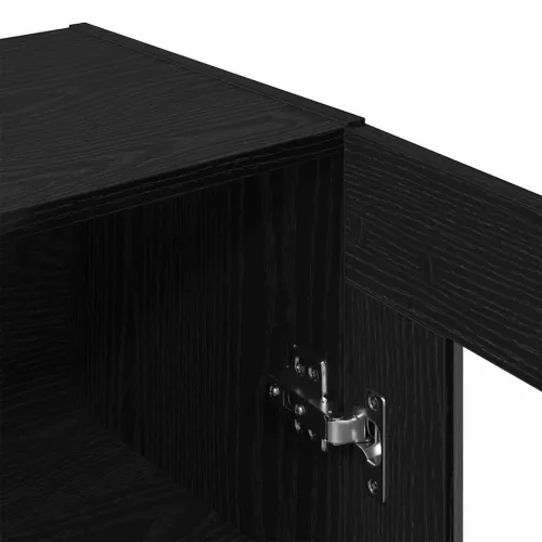 Ormar za Zid Crni hrast 69,5 x 34 x 90 cm Konstruirano drvo - Crni hrast Cijena