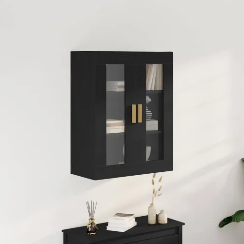 Ormar za Zid Crni hrast 69,5 x 34 x 90 cm Konstruirano drvo - Crni hrast Cijena