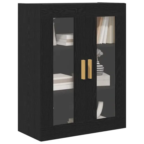 Ormar za Zid Crni hrast 69,5 x 34 x 90 cm Konstruirano drvo - Crni hrast Cijena