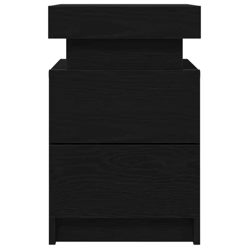 Noćni ormar Crni hrast 35 x 39 x 55 cm Konstruirano drvo - Crni hrast 1 Cijena