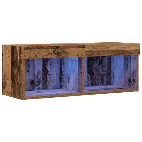 Set TV komoda 80 x 30 x 30 cm Staro drvo Konstruirano drvo - Staro drvo 80 cm 1 Cijena