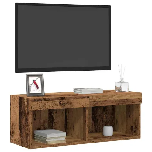 Set TV komoda 80 x 30 x 30 cm Staro drvo Konstruirano drvo - Staro drvo 80 cm 1 Cijena