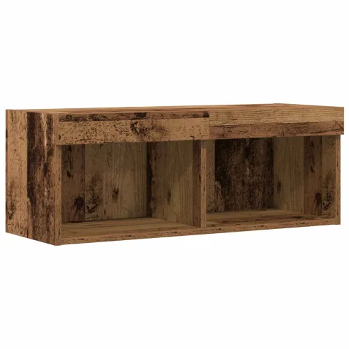 Set TV komoda 80 x 30 x 30 cm Staro drvo Konstruirano drvo - Staro drvo 80 cm 1 Cijena