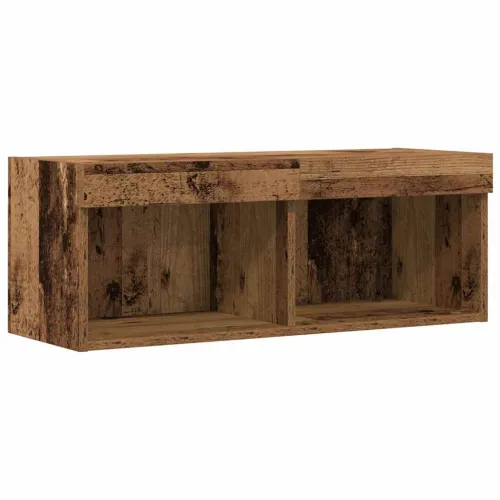 Set TV komoda 80 x 30 x 30 cm Staro drvo Konstruirano drvo - Staro drvo 80 cm 1 Cijena